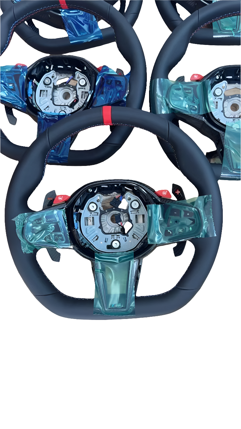 BMW M Sport Steering Wheel / Flat Bottom (OEM)