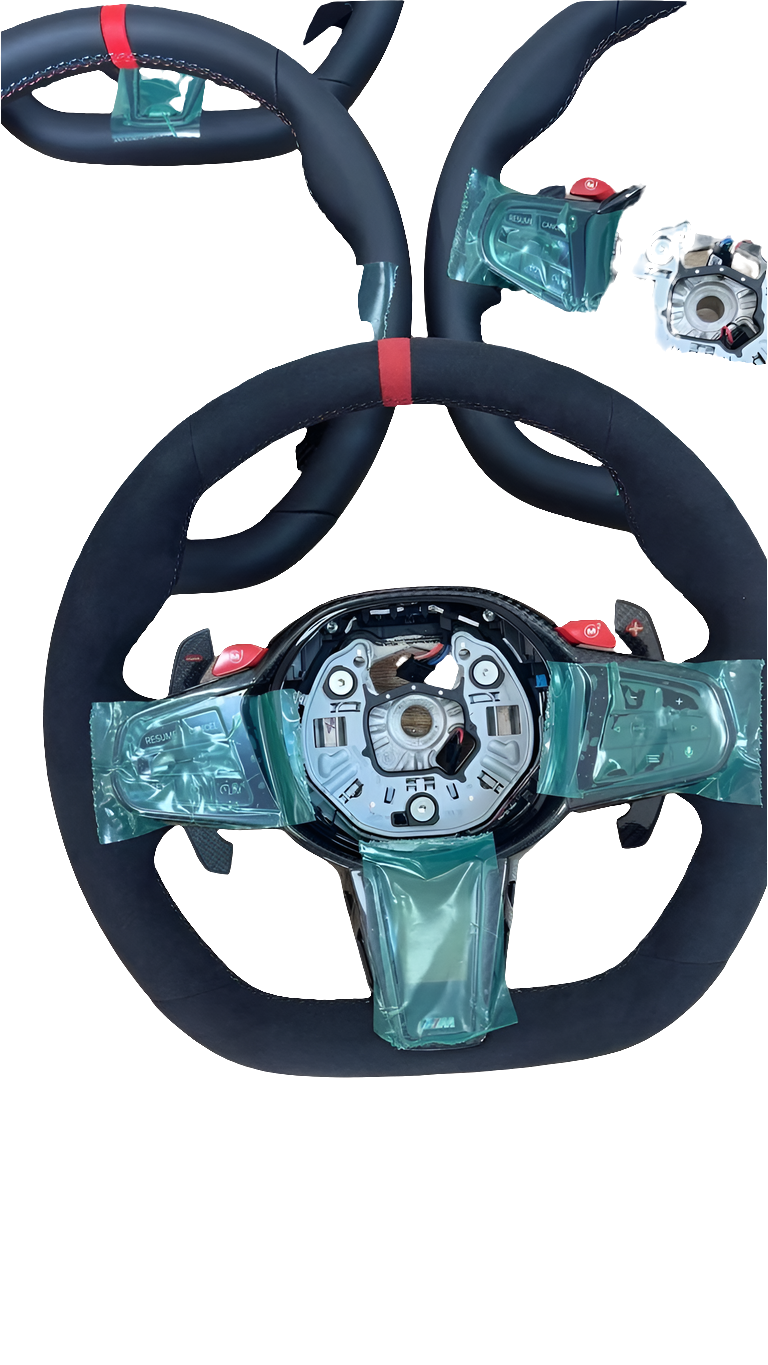 BMW M Sport Steering Wheel / Flat Bottom (OEM)